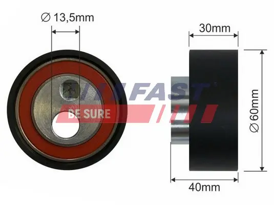 Spannrolle, Zahnriemen FAST FT44077 Bild Spannrolle, Zahnriemen FAST FT44077