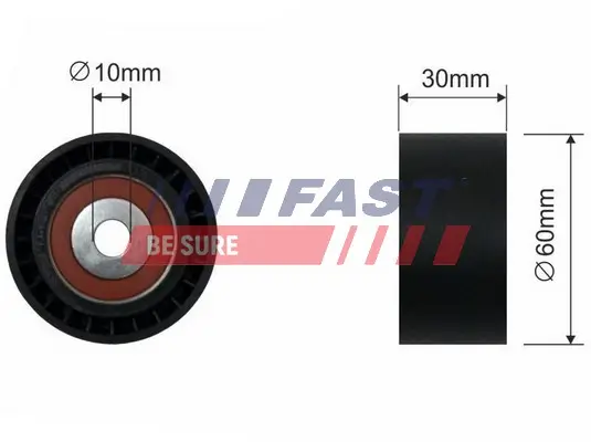 Umlenk-/Führungsrolle, Zahnriemen FAST FT44085 Bild Umlenk-/Führungsrolle, Zahnriemen FAST FT44085