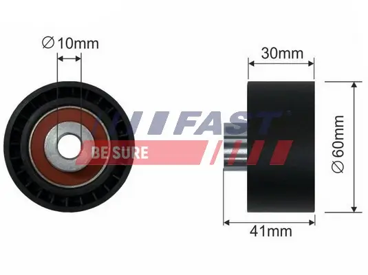 Spannrolle, Zahnriemen FAST FT44087