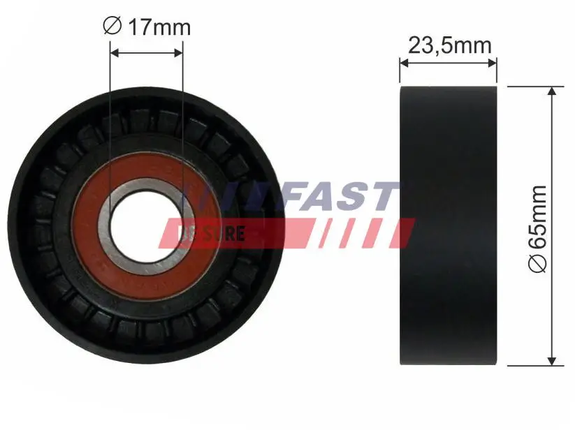 Spannrolle, Keilrippenriemen FAST FT44521