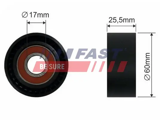 Spannrolle, Keilrippenriemen FAST FT44534