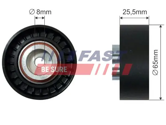 Umlenk-/Führungsrolle, Keilrippenriemen FAST FT44537