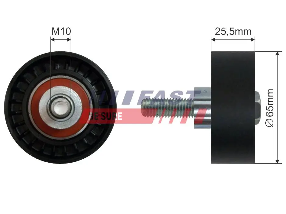 Spannrolle, Keilrippenriemen FAST FT44538