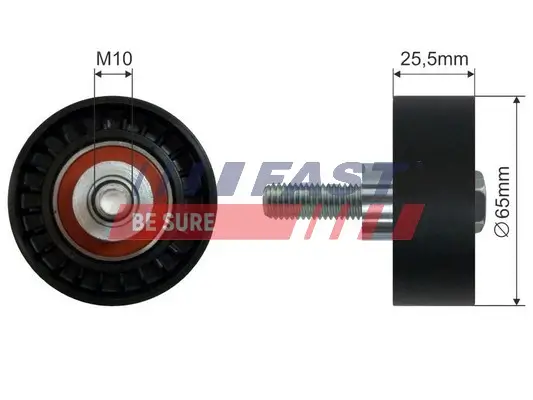 Umlenk-/Führungsrolle, Keilrippenriemen FAST FT44538 Bild Umlenk-/Führungsrolle, Keilrippenriemen FAST FT44538