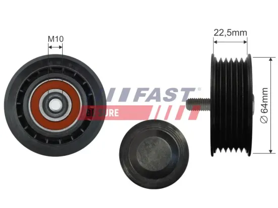 Spannrolle, Zahnriemen FAST FT44588 Bild Spannrolle, Zahnriemen FAST FT44588