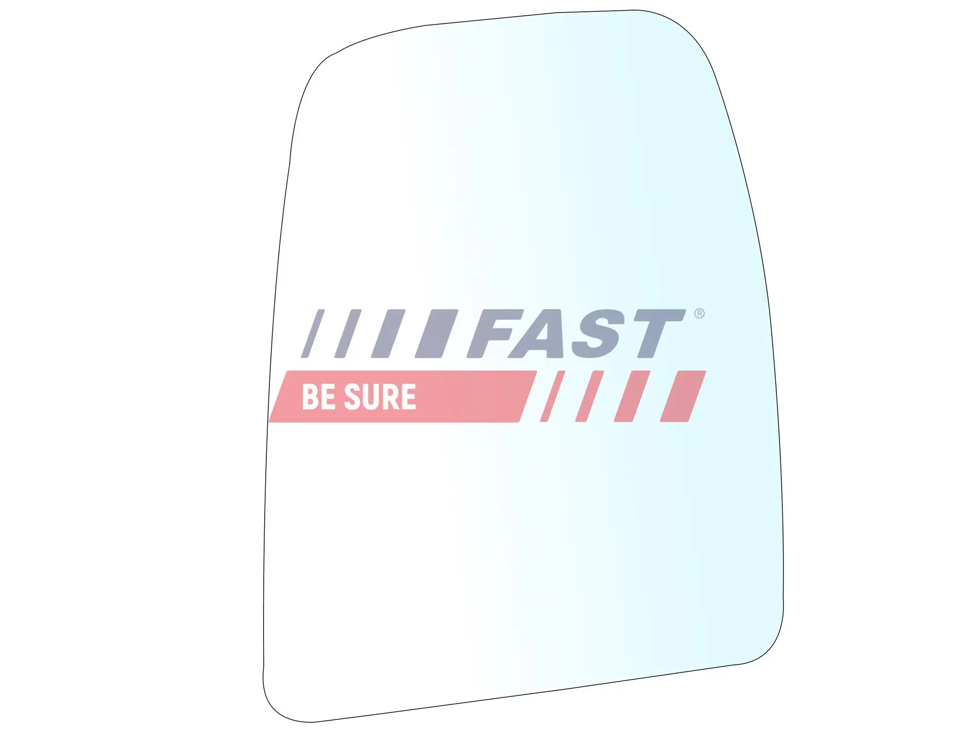 Spiegelglas links FAST FT88575