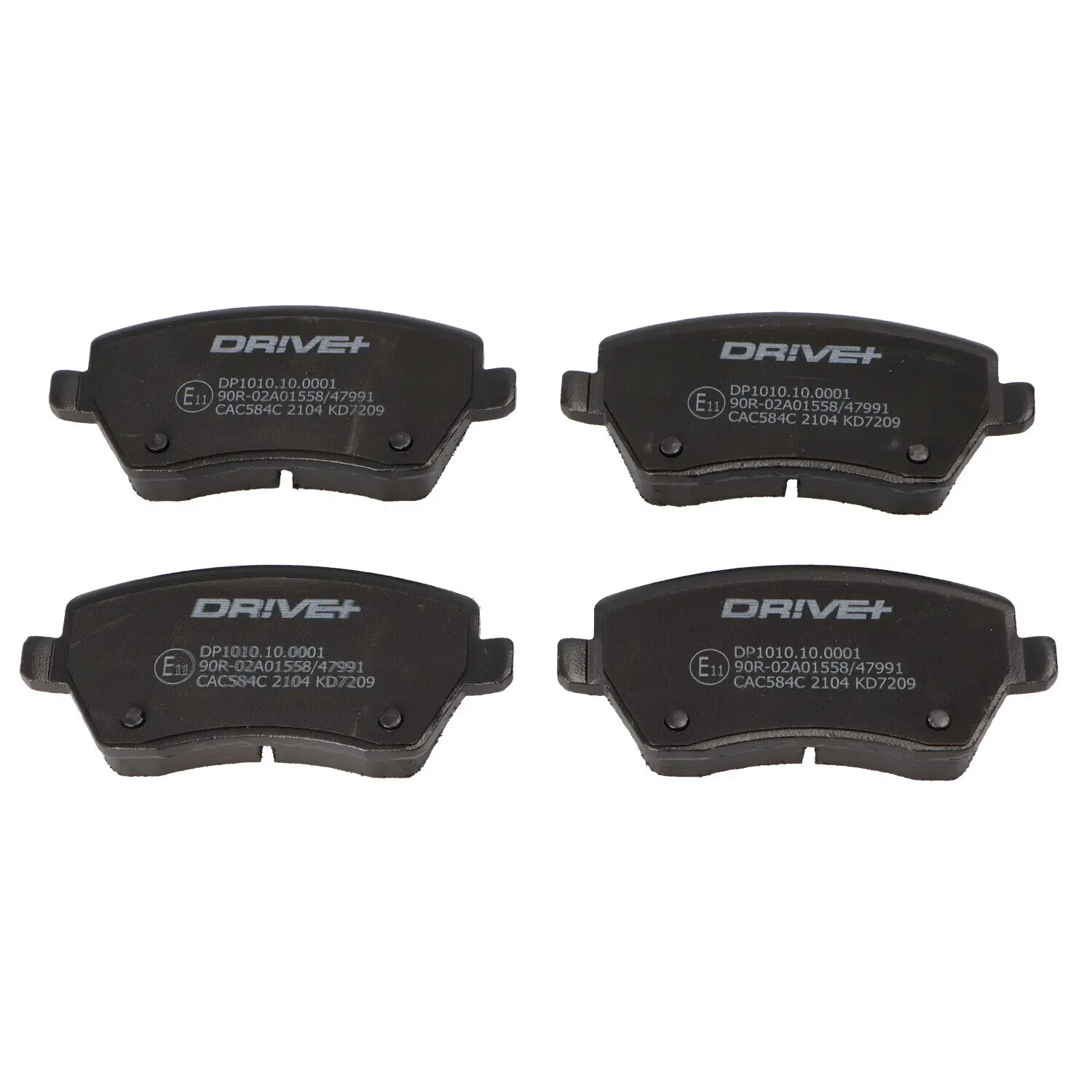Bremsbelagsatz, Scheibenbremse Vorderachse DR!VE+ DP1010.10.0001