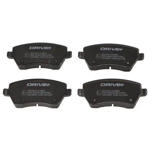 Bremsbelagsatz, Scheibenbremse Vorderachse DR!VE+ DP1010.10.0001 Bild Bremsbelagsatz, Scheibenbremse Vorderachse DR!VE+ DP1010.10.0001