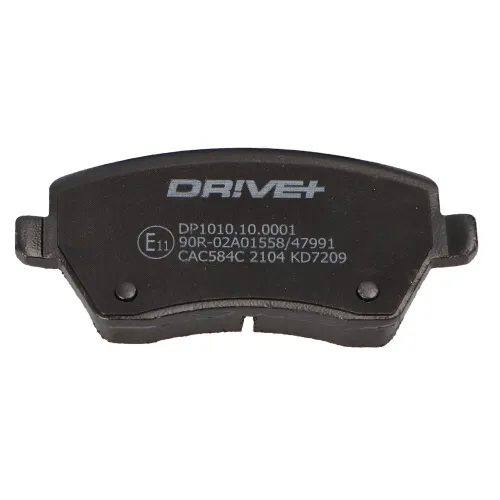 Bremsbelagsatz, Scheibenbremse Vorderachse DR!VE+ DP1010.10.0001 Bild Bremsbelagsatz, Scheibenbremse Vorderachse DR!VE+ DP1010.10.0001