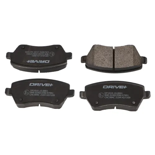 Bremsbelagsatz, Scheibenbremse Vorderachse DR!VE+ DP1010.10.0001 Bild Bremsbelagsatz, Scheibenbremse Vorderachse DR!VE+ DP1010.10.0001