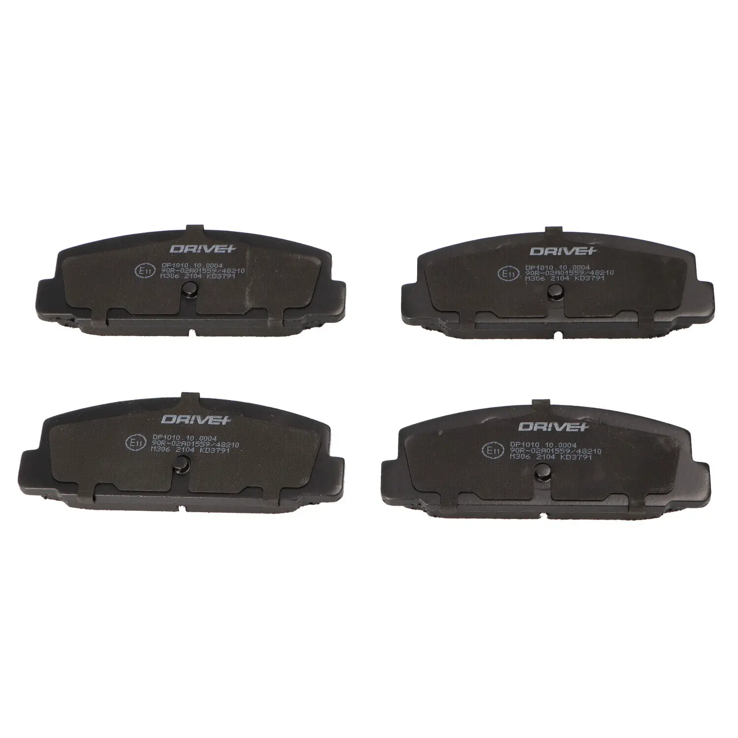 Bremsbelagsatz, Scheibenbremse Hinterachse DR!VE+ DP1010.10.0004