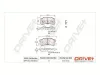 Bremsbelagsatz, Scheibenbremse Hinterachse Dr!ve+ DP1010.10.0012 Bild Bremsbelagsatz, Scheibenbremse Hinterachse Dr!ve+ DP1010.10.0012