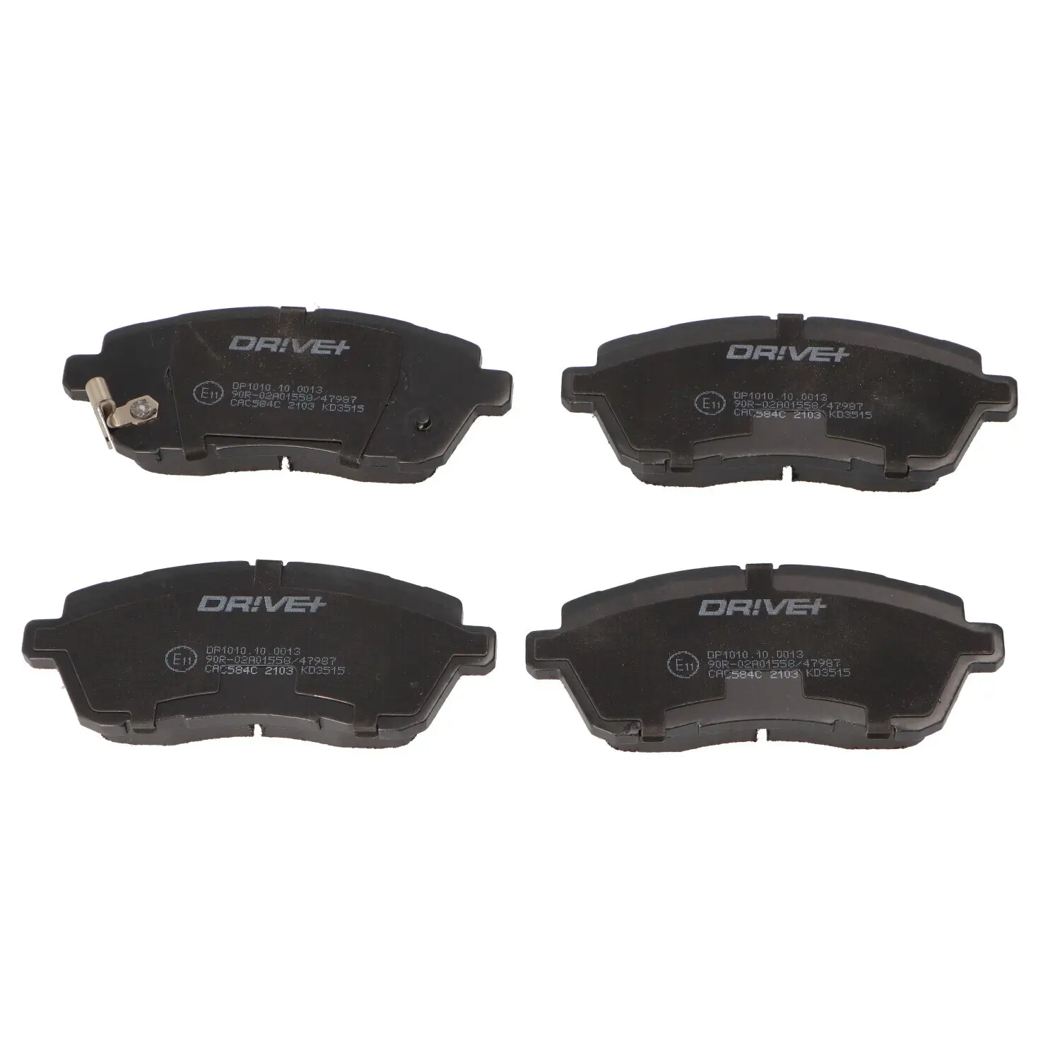 Bremsbelagsatz, Scheibenbremse Vorderachse DR!VE+ DP1010.10.0013