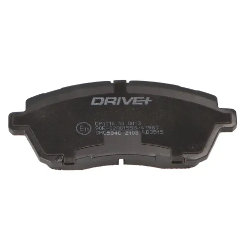 Bremsbelagsatz, Scheibenbremse Vorderachse DR!VE+ DP1010.10.0013 Bild Bremsbelagsatz, Scheibenbremse Vorderachse DR!VE+ DP1010.10.0013