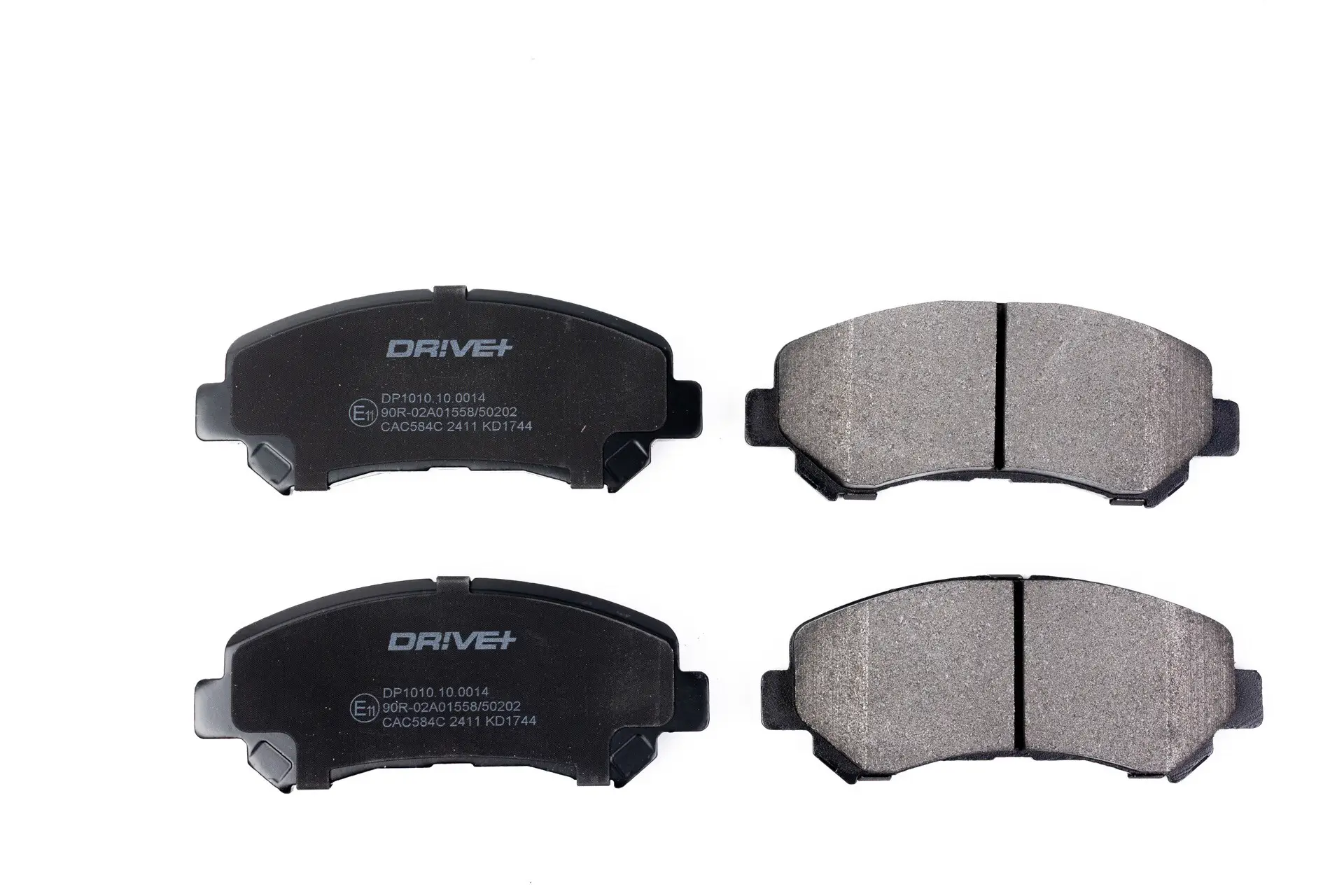 Bremsbelagsatz, Scheibenbremse Vorderachse Dr!ve+ DP1010.10.0014