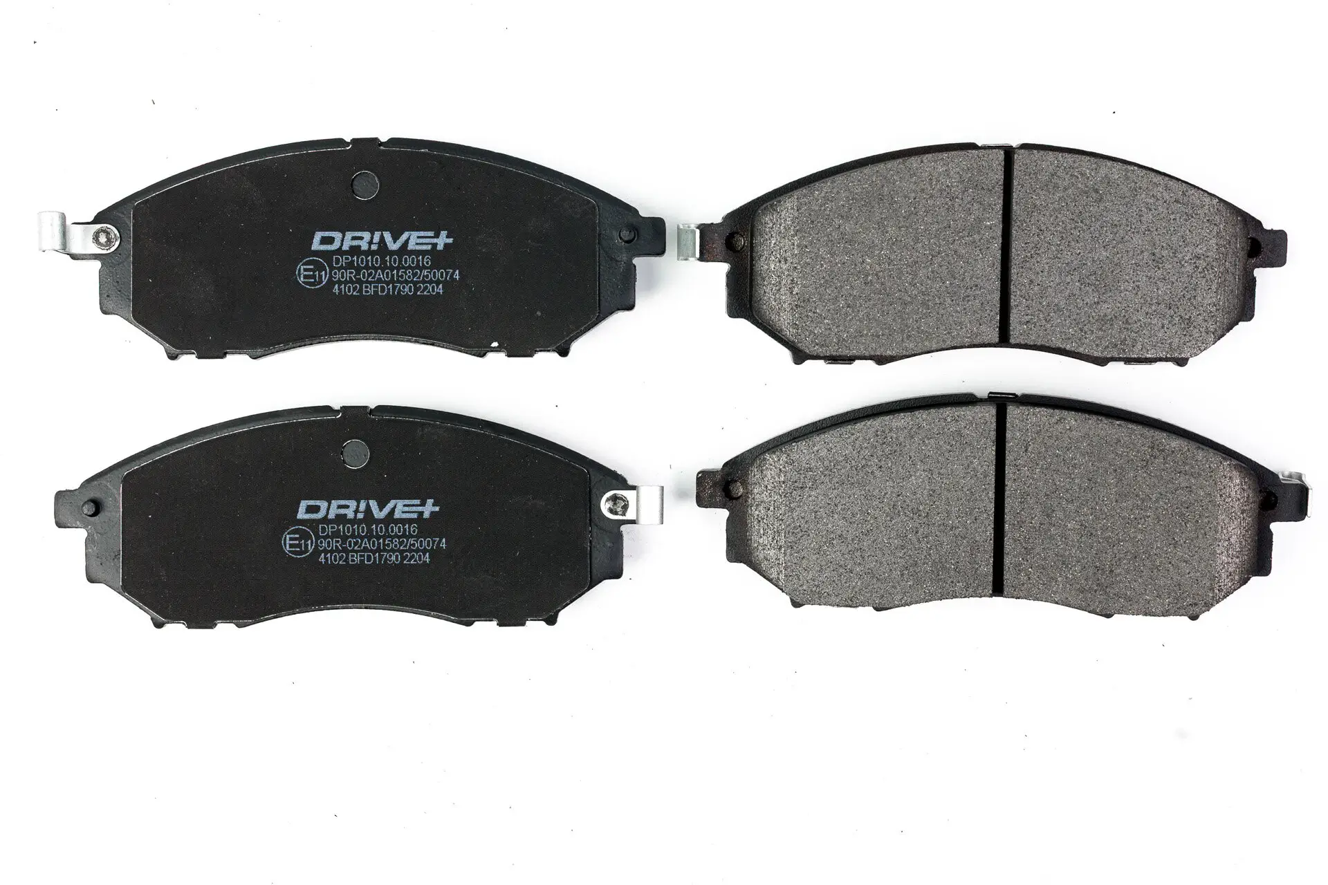 Bremsbelagsatz, Scheibenbremse Vorderachse Dr!ve+ DP1010.10.0016