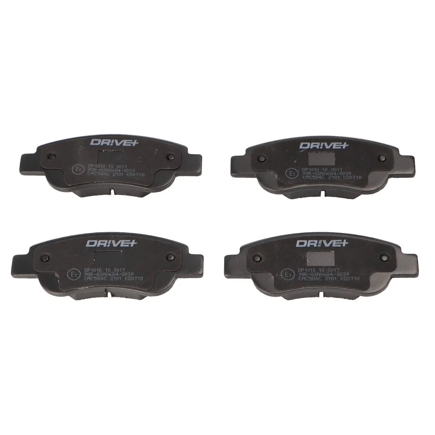 Bremsbelagsatz, Scheibenbremse Vorderachse DR!VE+ DP1010.10.0017