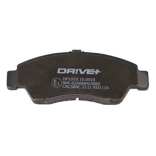 Bremsbelagsatz, Scheibenbremse Vorderachse DR!VE+ DP1010.10.0018 Bild Bremsbelagsatz, Scheibenbremse Vorderachse DR!VE+ DP1010.10.0018