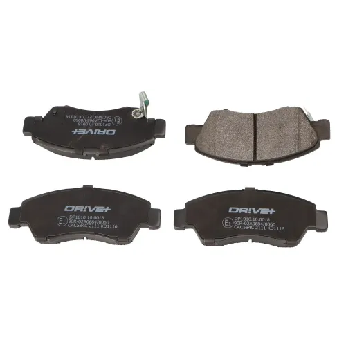 Bremsbelagsatz, Scheibenbremse Vorderachse DR!VE+ DP1010.10.0018 Bild Bremsbelagsatz, Scheibenbremse Vorderachse DR!VE+ DP1010.10.0018