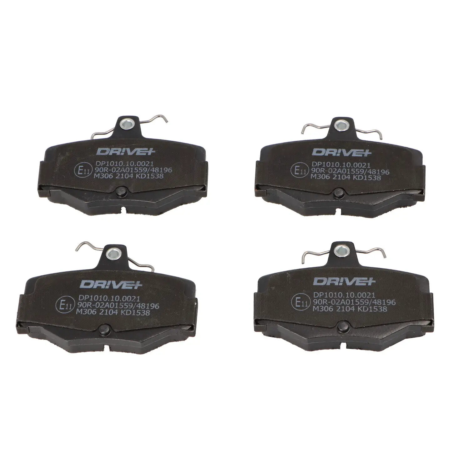 Bremsbelagsatz, Scheibenbremse Hinterachse DR!VE+ DP1010.10.0021
