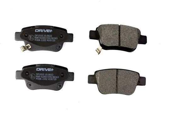 Bremsbelagsatz, Scheibenbremse Hinterachse Dr!ve+ DP1010.10.0022 Bild Bremsbelagsatz, Scheibenbremse Hinterachse Dr!ve+ DP1010.10.0022