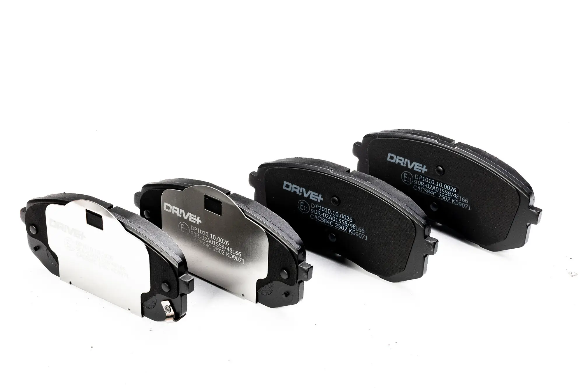 Bremsbelagsatz, Scheibenbremse Vorderachse Dr!ve+ DP1010.10.0026