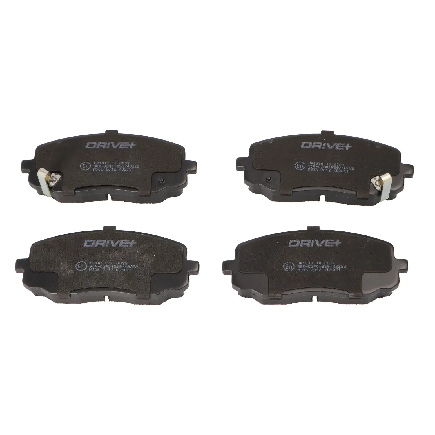 Bremsbelagsatz, Scheibenbremse Vorderachse DR!VE+ DP1010.10.0038