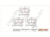 Bremsbelagsatz, Scheibenbremse Vorderachse Dr!ve+ DP1010.10.0040