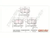 Bremsbelagsatz, Scheibenbremse Vorderachse Dr!ve+ DP1010.10.0040 Bild Bremsbelagsatz, Scheibenbremse Vorderachse Dr!ve+ DP1010.10.0040