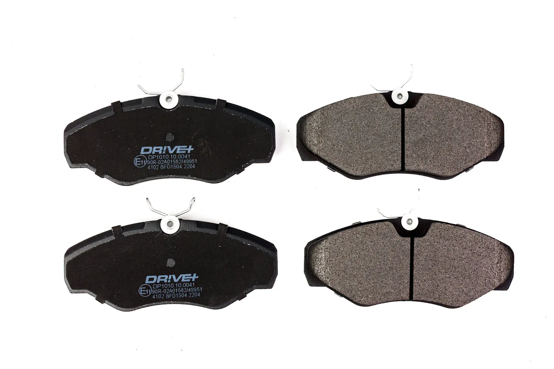 Bremsbelagsatz, Scheibenbremse Vorderachse Dr!ve+ DP1010.10.0041