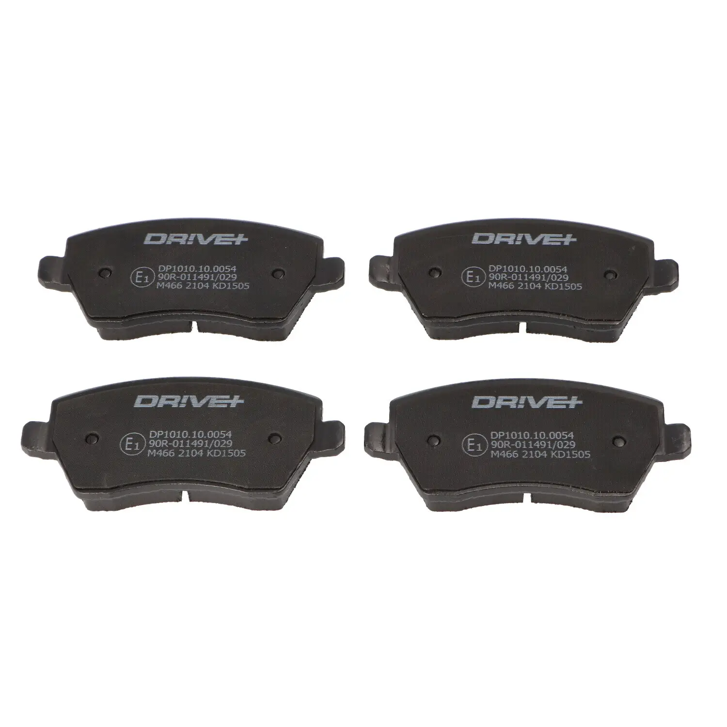 Bremsbelagsatz, Scheibenbremse Vorderachse DR!VE+ DP1010.10.0054