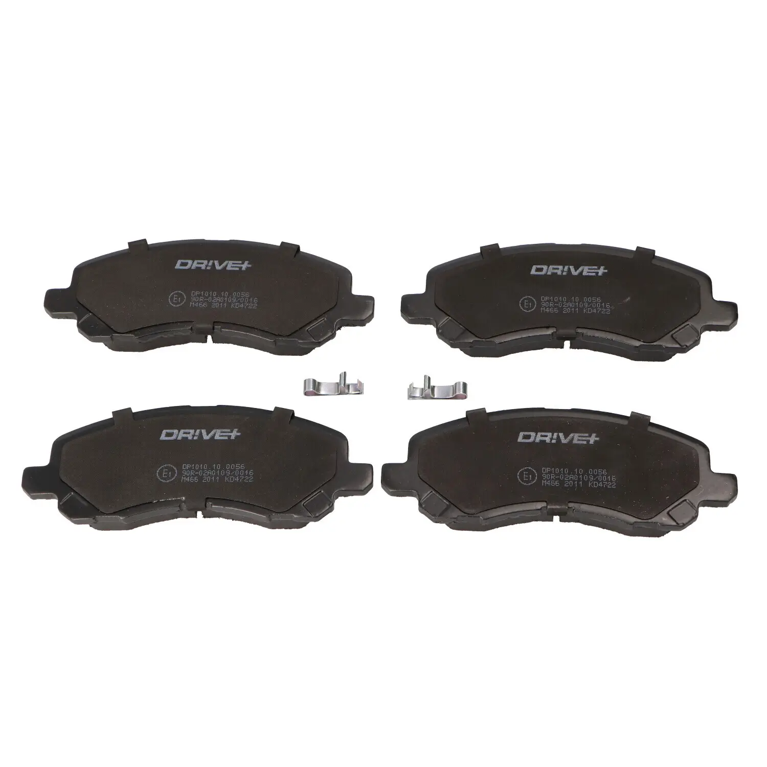 Bremsbelagsatz, Scheibenbremse Vorderachse DR!VE+ DP1010.10.0056