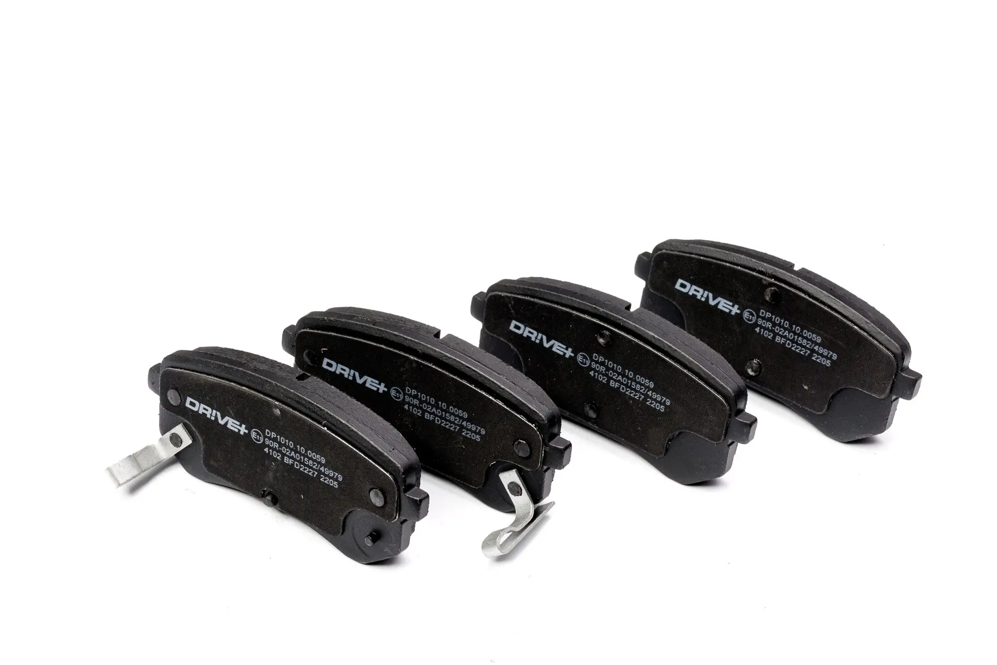 Bremsbelagsatz, Scheibenbremse Hinterachse Dr!ve+ DP1010.10.0059