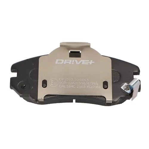 Bremsbelagsatz, Scheibenbremse Vorderachse DR!VE+ DP1010.10.0063 Bild Bremsbelagsatz, Scheibenbremse Vorderachse DR!VE+ DP1010.10.0063