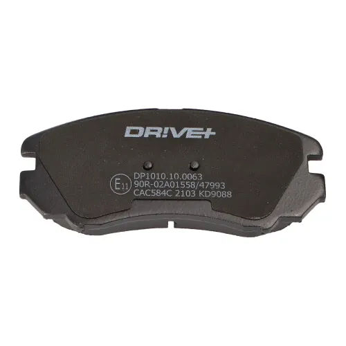 Bremsbelagsatz, Scheibenbremse Vorderachse DR!VE+ DP1010.10.0063 Bild Bremsbelagsatz, Scheibenbremse Vorderachse DR!VE+ DP1010.10.0063