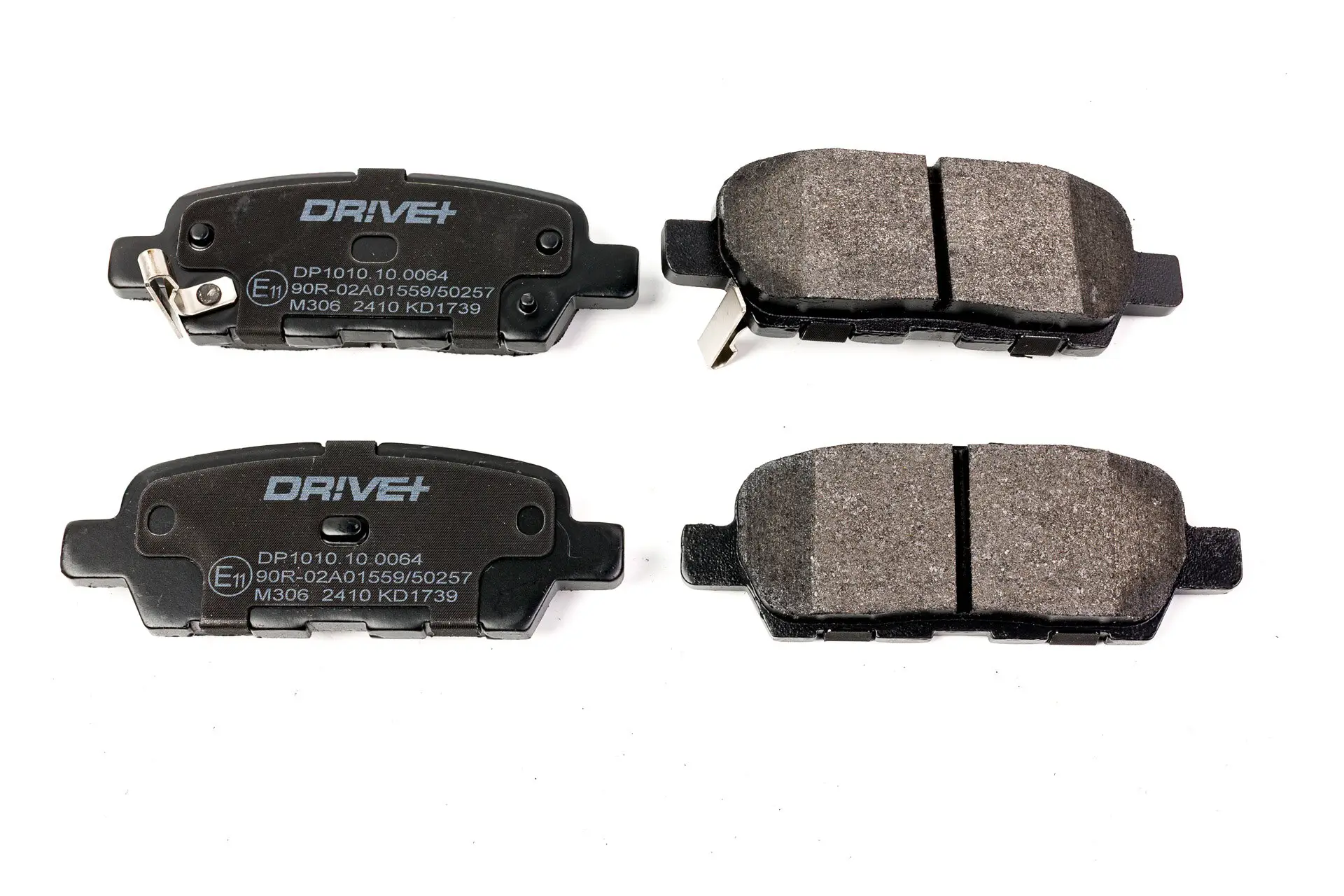 Bremsbelagsatz, Scheibenbremse Hinterachse Dr!ve+ DP1010.10.0064