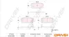 Bremsbelagsatz, Scheibenbremse Hinterachse Dr!ve+ DP1010.10.0064 Bild Bremsbelagsatz, Scheibenbremse Hinterachse Dr!ve+ DP1010.10.0064