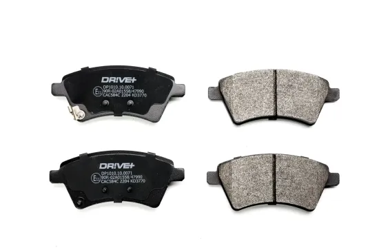 Bremsbelagsatz, Scheibenbremse Vorderachse Dr!ve+ DP1010.10.0071 Bild Bremsbelagsatz, Scheibenbremse Vorderachse Dr!ve+ DP1010.10.0071