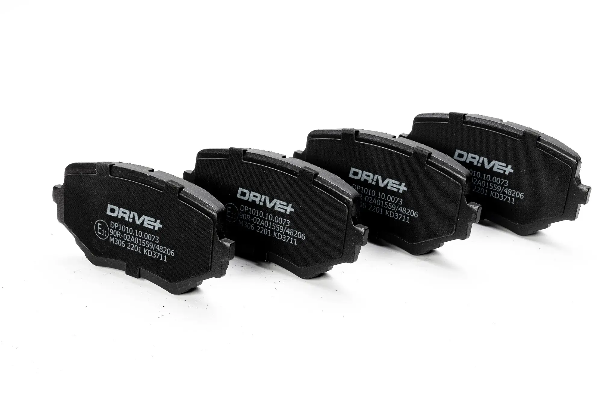 Bremsbelagsatz, Scheibenbremse Vorderachse Dr!ve+ DP1010.10.0073