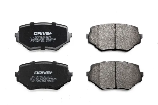 Bremsbelagsatz, Scheibenbremse Vorderachse Dr!ve+ DP1010.10.0073 Bild Bremsbelagsatz, Scheibenbremse Vorderachse Dr!ve+ DP1010.10.0073