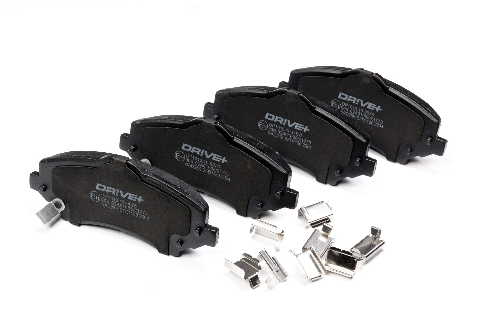 Bremsbelagsatz, Scheibenbremse Vorderachse Dr!ve+ DP1010.10.0076