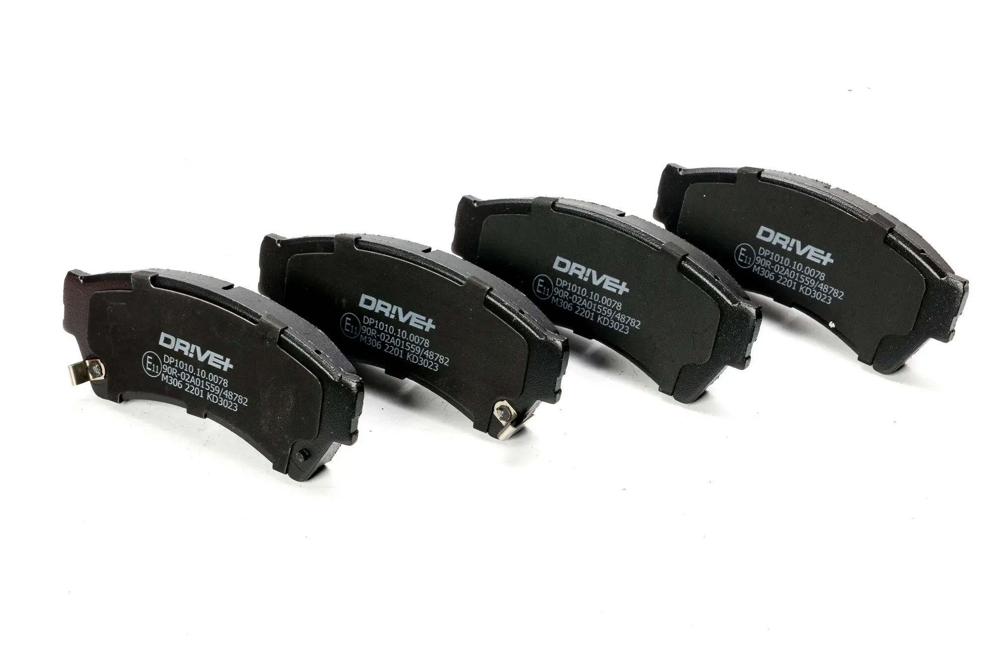 Bremsbelagsatz, Scheibenbremse Vorderachse Dr!ve+ DP1010.10.0078