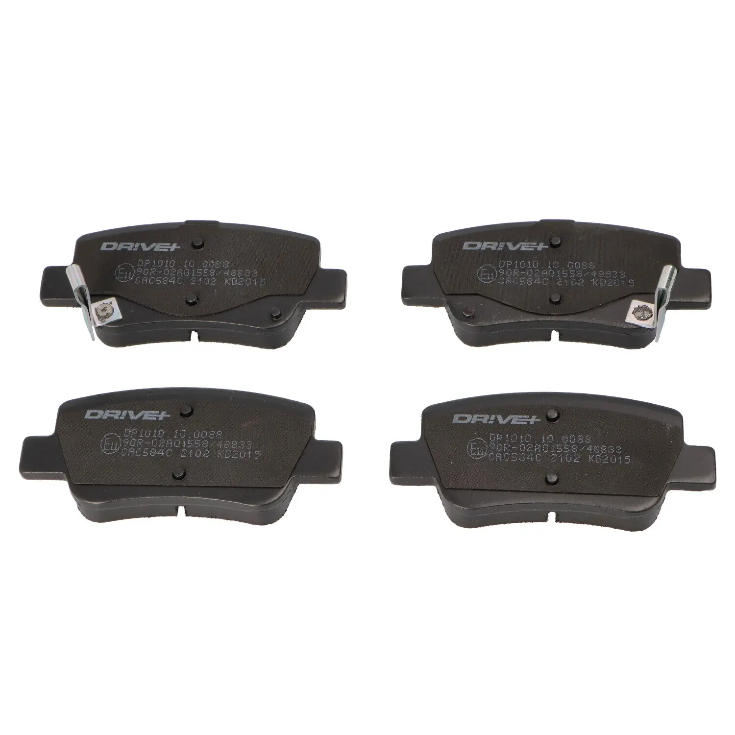 Bremsbelagsatz, Scheibenbremse Hinterachse DR!VE+ DP1010.10.0088