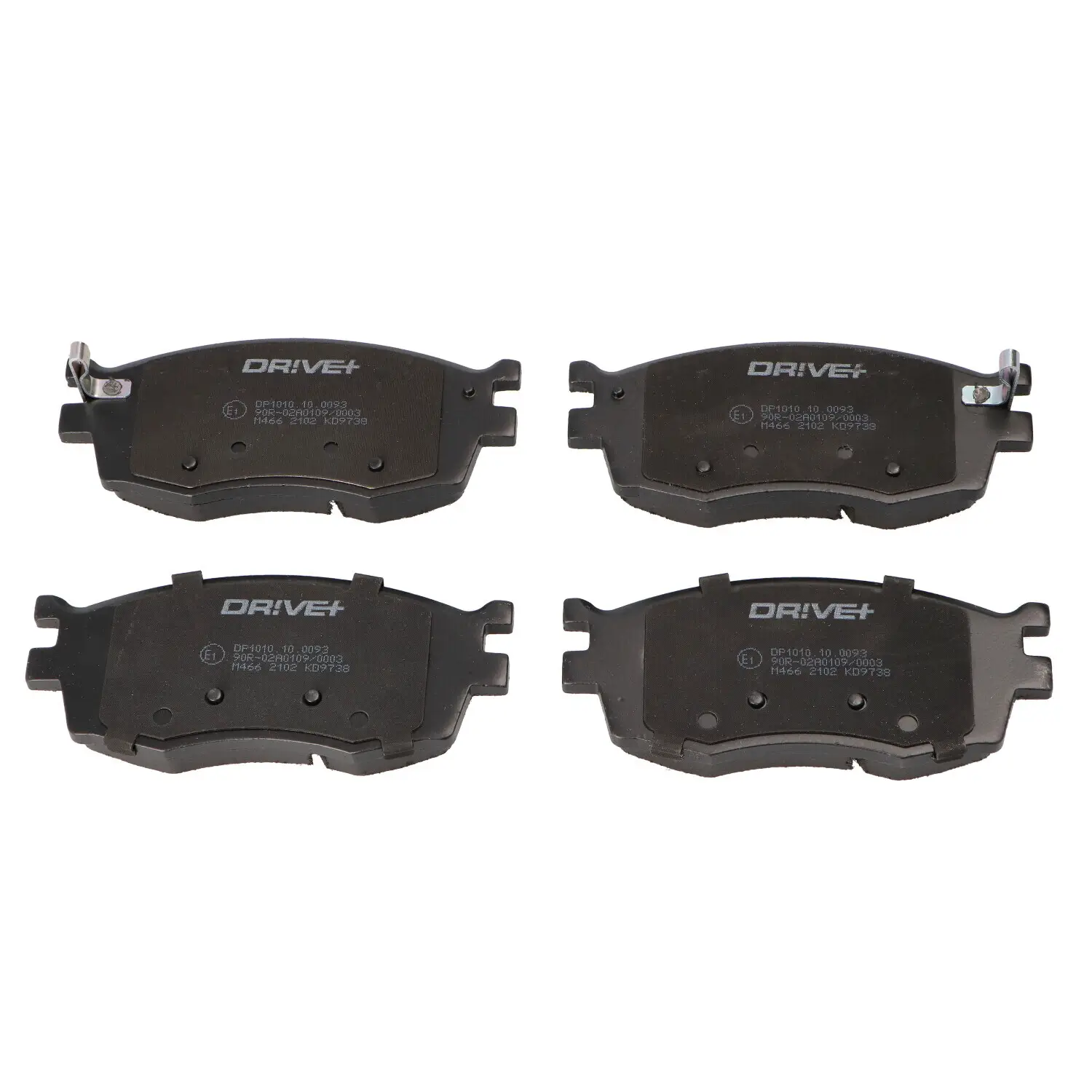 Bremsbelagsatz, Scheibenbremse Vorderachse DR!VE+ DP1010.10.0093