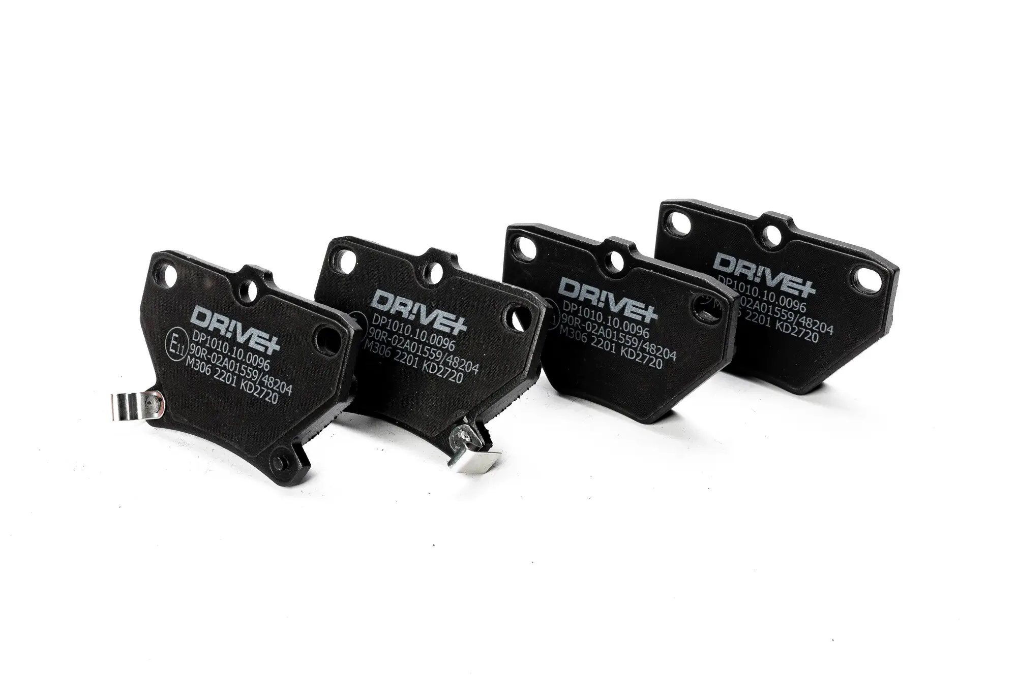 Bremsbelagsatz, Scheibenbremse Hinterachse Dr!ve+ DP1010.10.0096