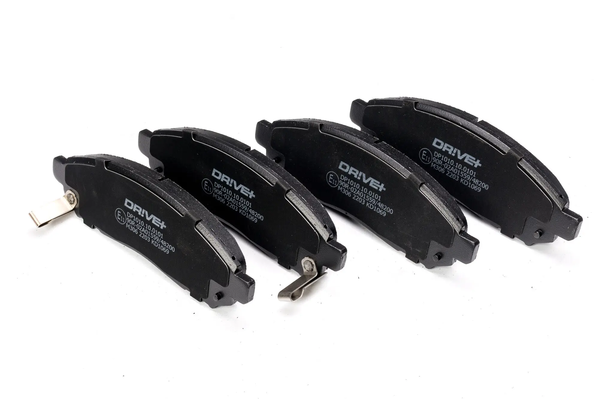 Bremsbelagsatz, Scheibenbremse Vorderachse Dr!ve+ DP1010.10.0101