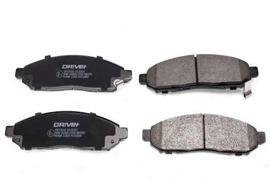Bremsbelagsatz, Scheibenbremse Vorderachse Dr!ve+ DP1010.10.0101 Bild Bremsbelagsatz, Scheibenbremse Vorderachse Dr!ve+ DP1010.10.0101