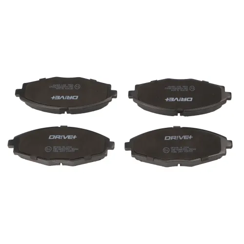 Bremsbelagsatz, Scheibenbremse Vorderachse DR!VE+ DP1010.10.0104 Bild Bremsbelagsatz, Scheibenbremse Vorderachse DR!VE+ DP1010.10.0104