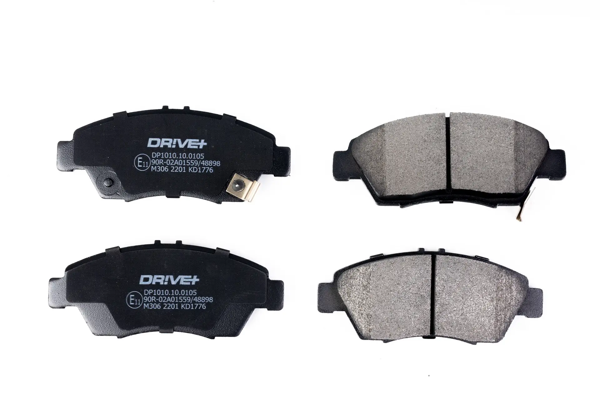 Bremsbelagsatz, Scheibenbremse Vorderachse Dr!ve+ DP1010.10.0105