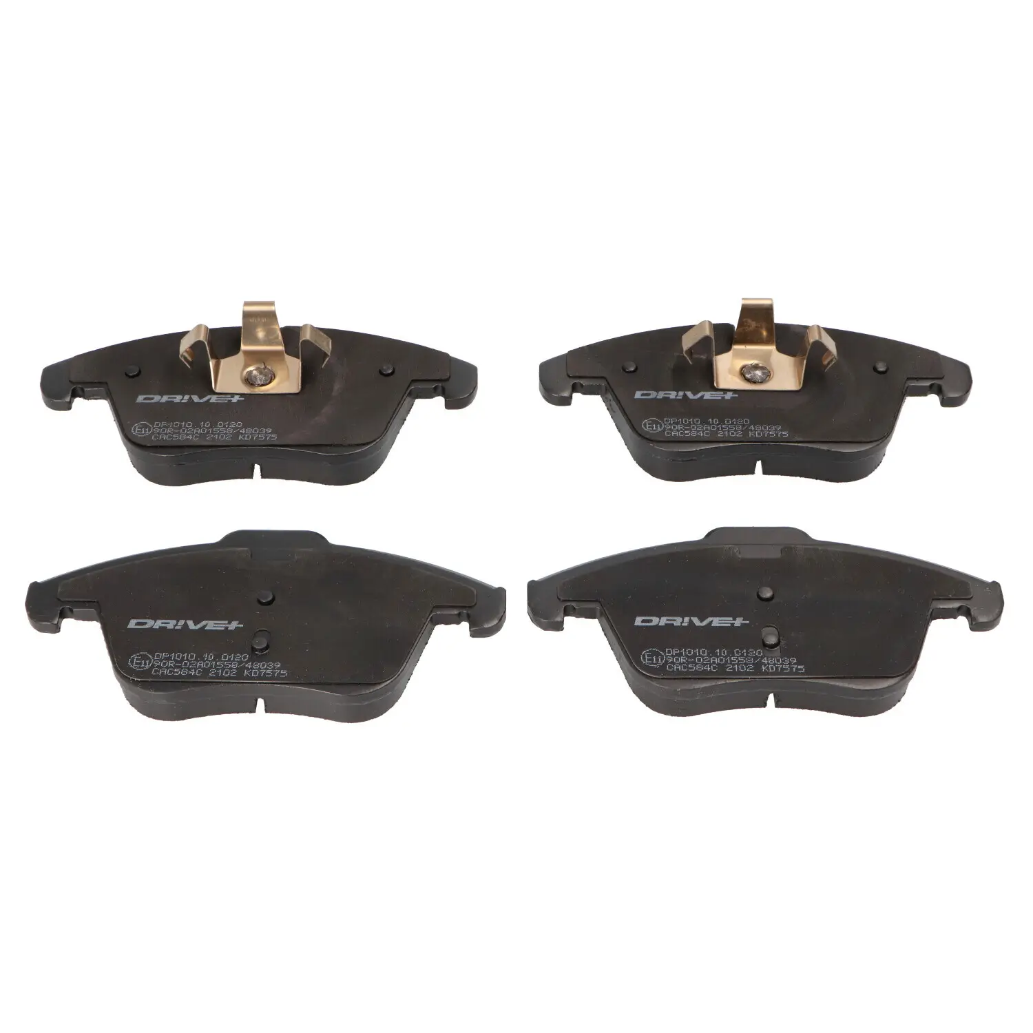 Bremsbelagsatz, Scheibenbremse Vorderachse DR!VE+ DP1010.10.0120